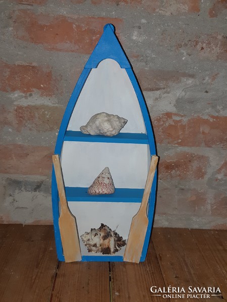 Boat leading to shelf