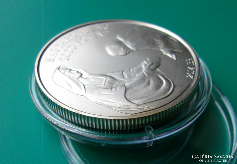 2014 - Hungarian Maltese Charity Service in a 2000 ft non-ferrous metal commemorative coin