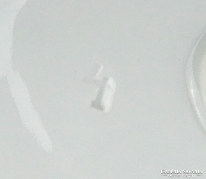 1H787 Gebrüder Benedikt fehér porcelán pecsenyés tál 22 x 33.5 cm