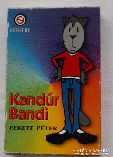Retro Kandúr Bandi gyerek kártyajáték