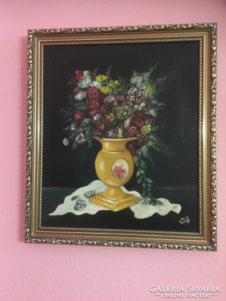 Beautiful still life in a new frame