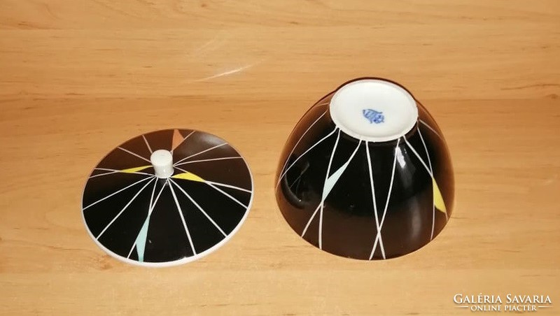 Art deco Unterweissbach porcelán bonbon tartó cukortartó (z-3)
