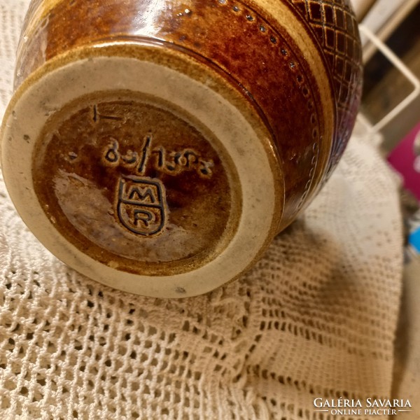 Glazed ceramic jug / jug - German