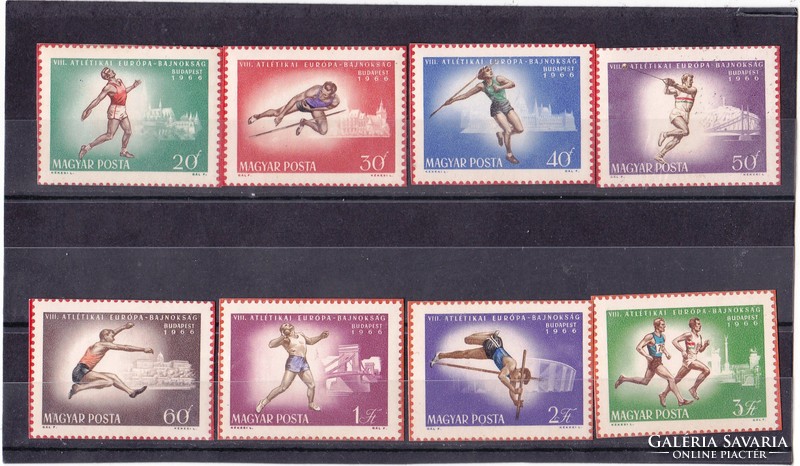Hungary commemorative stamps full-set 1966