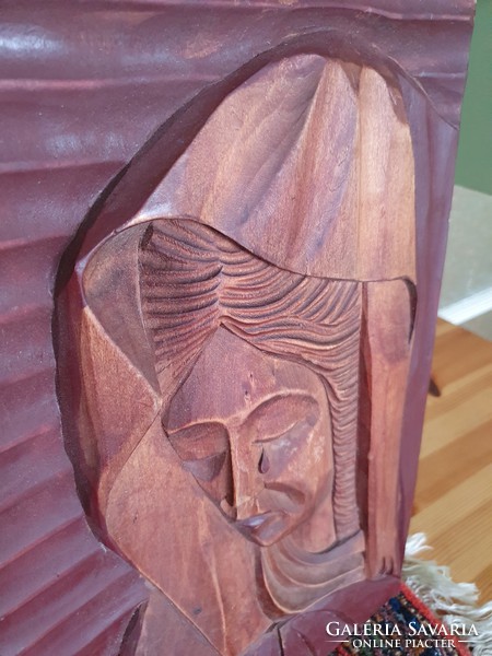 Wood carving