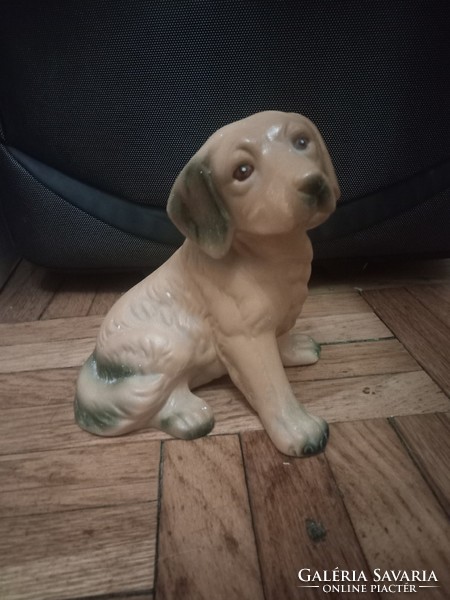 Cute dog sculpture from the 1970s