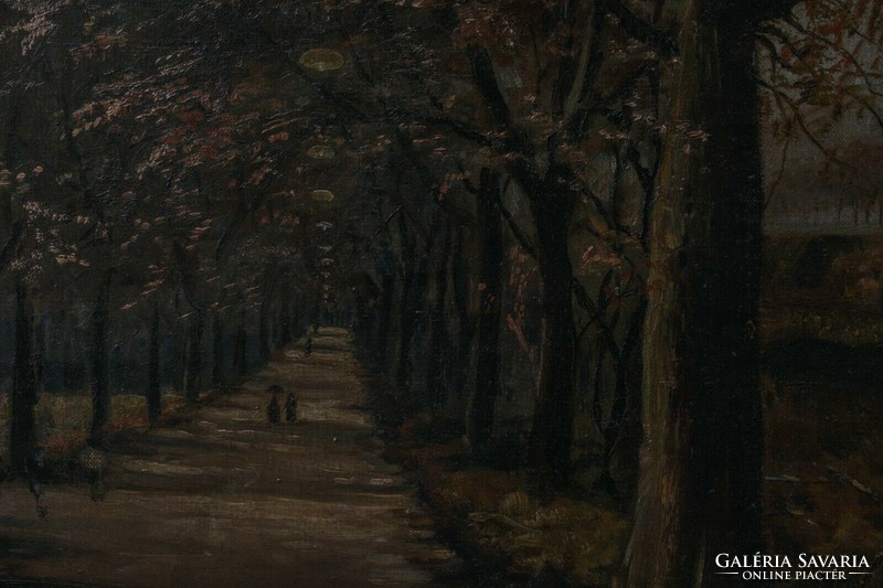 Unknown painter, garrison promenade