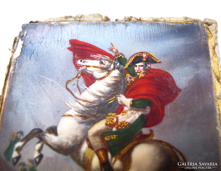 Napoleon miniature painting.