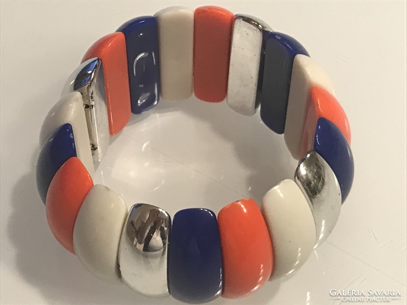 Retro bracelet, 4 cm wide
