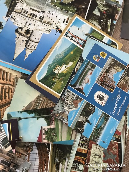 Lots of postcard postcard travel etc themes