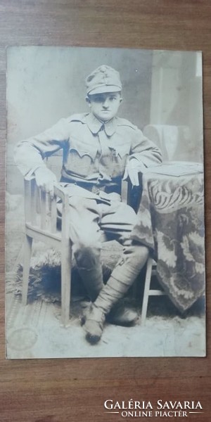 Antique soldier photo from 1917