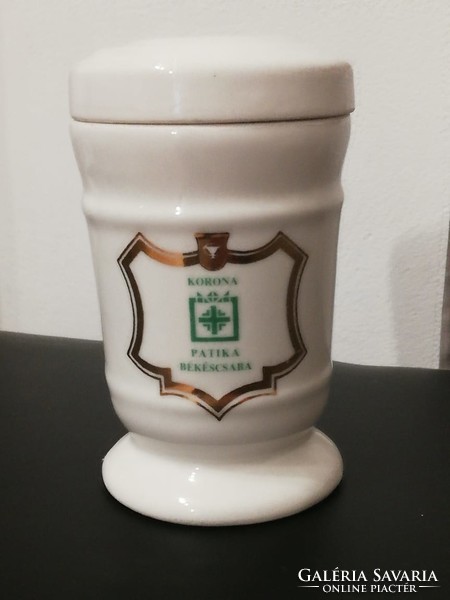 Witeg stoneware pharmacy jar