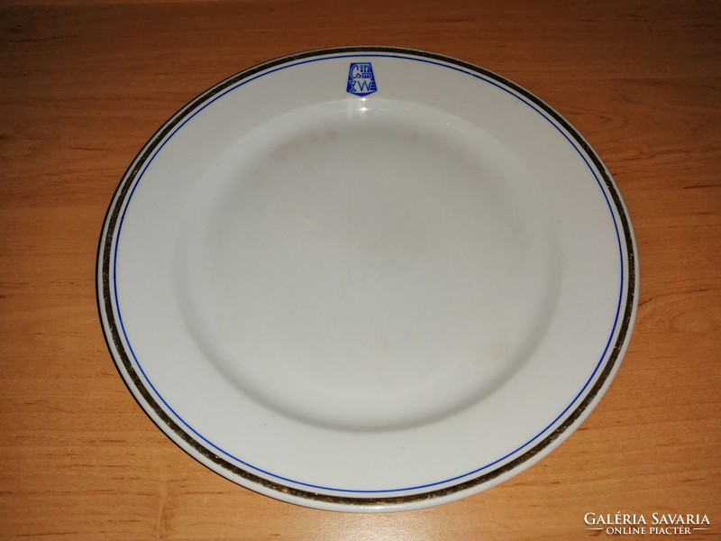 Plain porcelain csmvv flat plate 24 cm (2p)