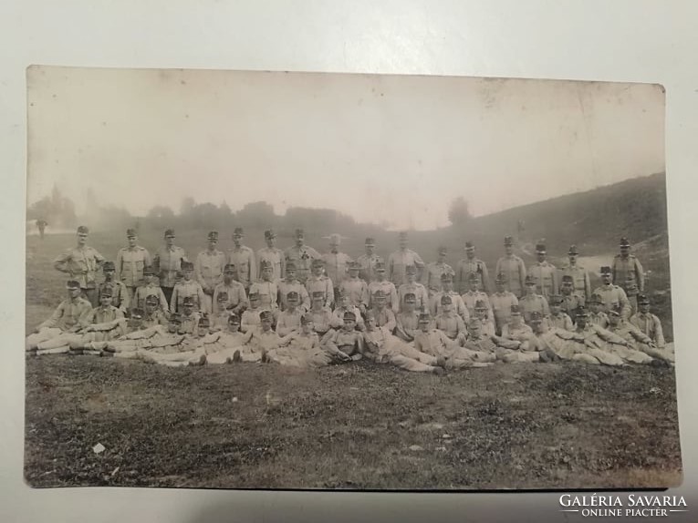 Katonai csoport kép 1915-ből