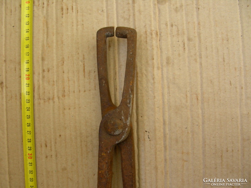 Antique wrought iron pliers