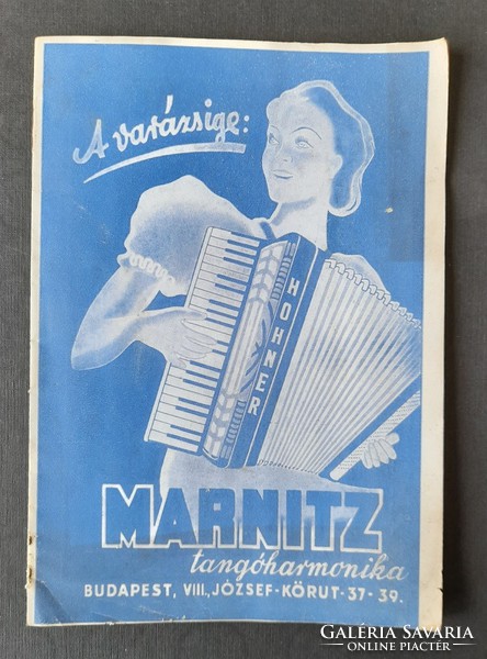 A varázsige: Marnitz tagóharmónika - katalógus 1947