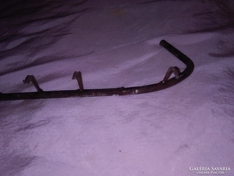 Old iron wall keychain or small hanger - key shape