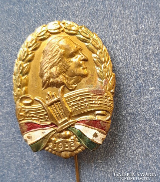 Ferenc Liszt badge 1933
