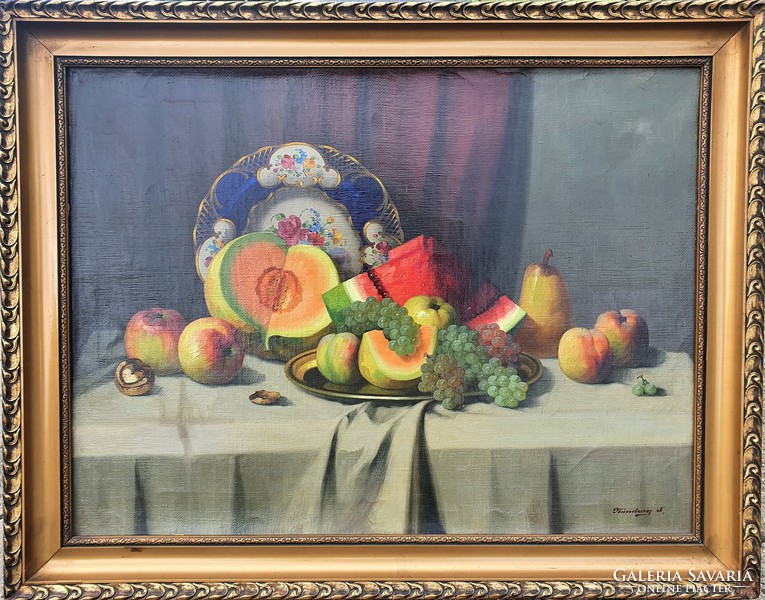 Nándory sándor / fruit still life