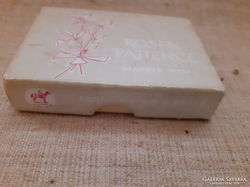 Old marked mini rummy card in original box