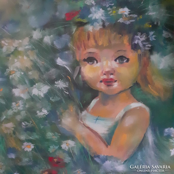 Beautiful pastel painting