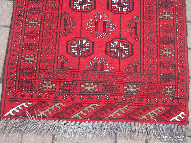 Eastern Turkestan, gummy prayer rug!