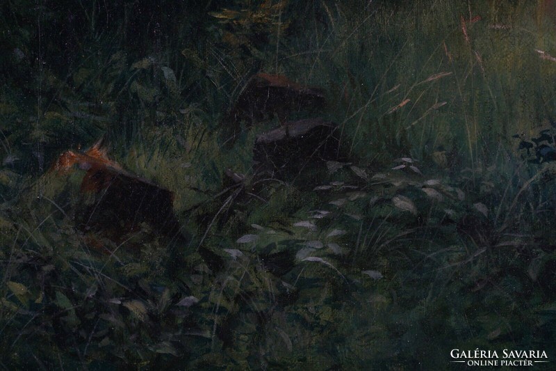 Rudolf Alfred Jaumann (1859-1923): Salzburg, hunting image