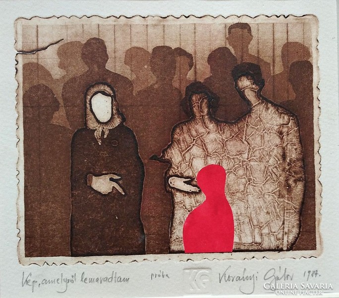 NAGYON RITKA: Korányi Gábor "Kép, amelyről lemaradtam" -1987-ből