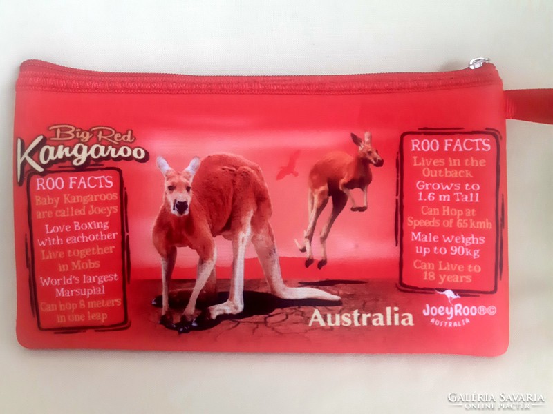 Ausztrál kenguru neszeszer, pipere táska