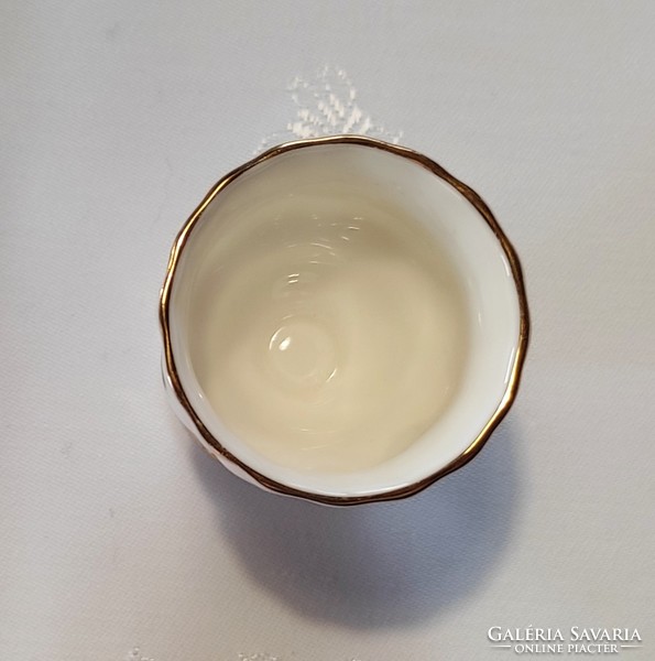 English royal albert porcelain egg holder moss rose, 5x5,5cm, never used, flawless