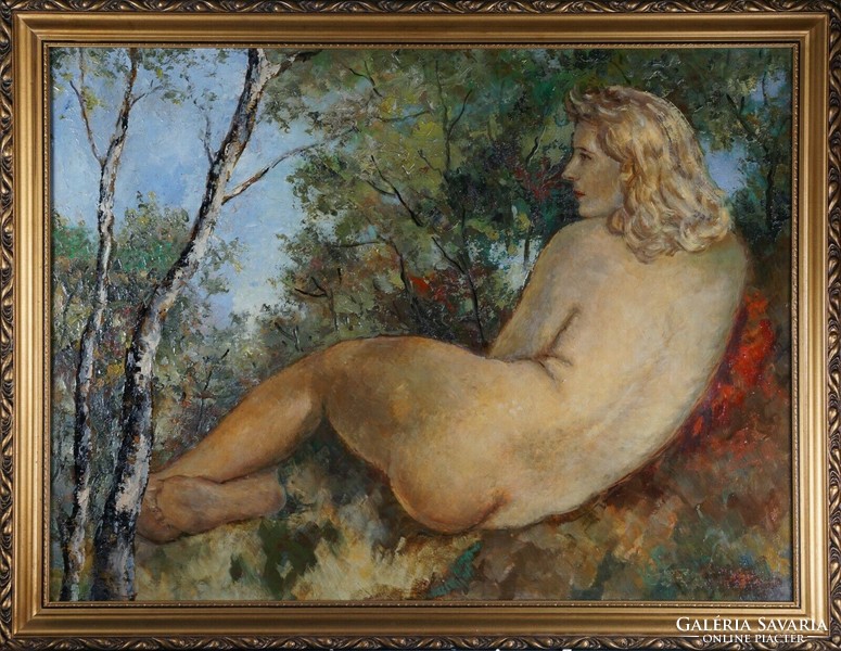 Unknown painter, female nude