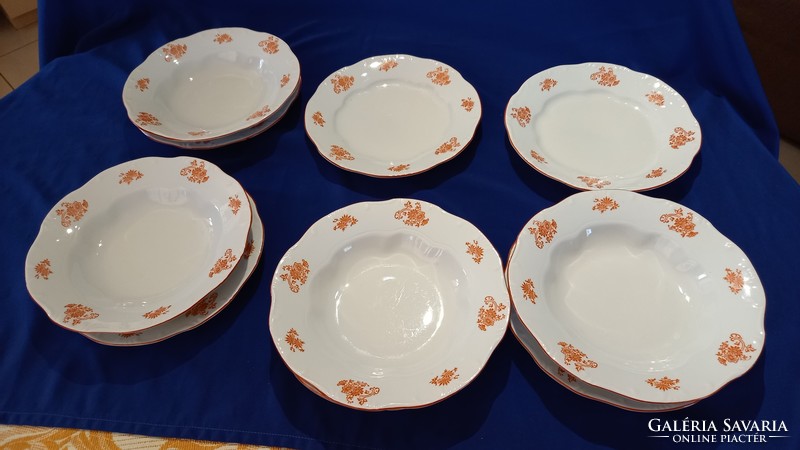 Zsolnay porcelain plates