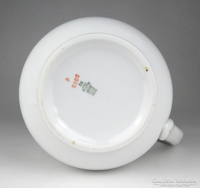 1H496 Antik Zsolnay porcelán kancsó 14 cm