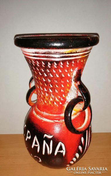 Ceramic vase football World Cup 1982, Espana '82 24 cm high (2 / d)