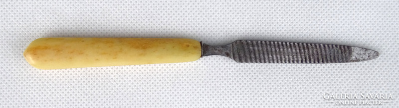 1H488 antique bone file pedicure tool 14 cm