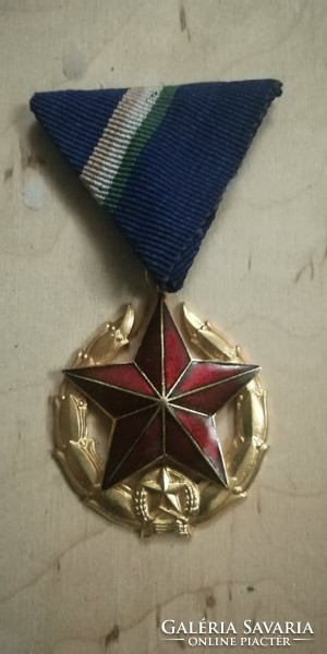 Gold, silver, bronze grade of police public security medal