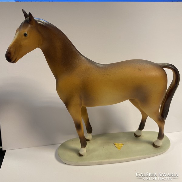 Rare royal dux porcelain horse with matte paint