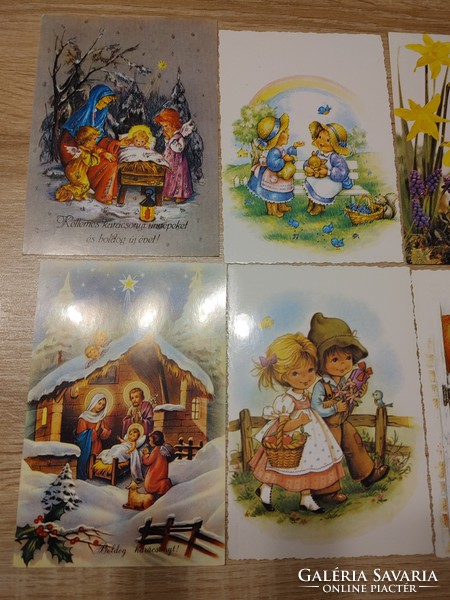 20 cute Christmas postcards in one lot 3000 HUF