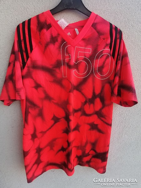 Adidas f 50 men's sports t-shirt in front of us in orange xl size!