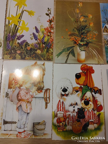 20 cute Christmas postcards in one lot 3000 HUF