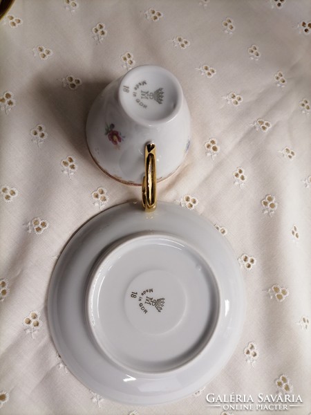 Pm German porcelain coffee set
