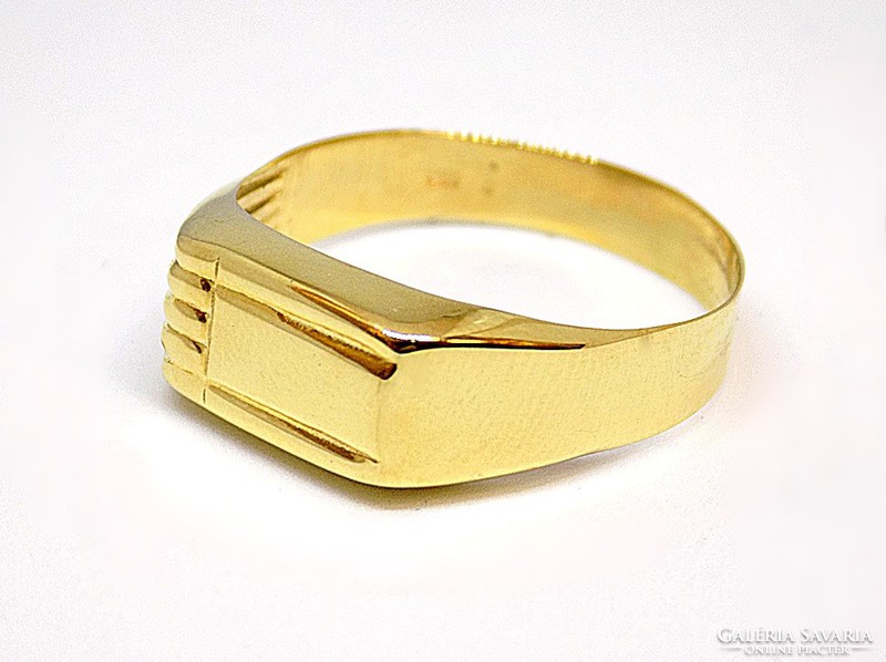 Arany pecsétgyűrű (ZAL-Au101021)