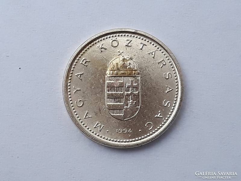 Hungary 1 forint 1994 coin - Hungarian 1 ft 1994, one-forint metal coin