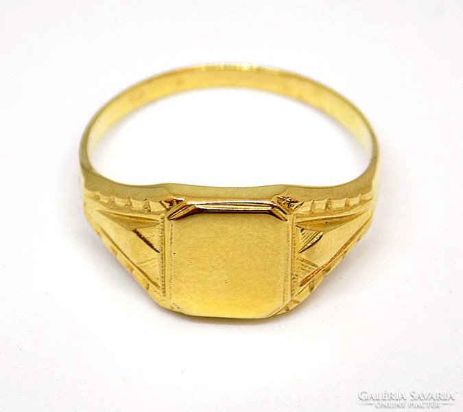 Gold sealing ring (zal-au70838)