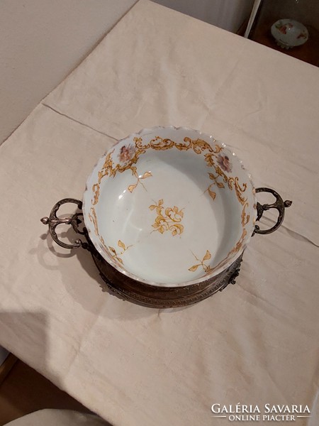 Antique fruit bowl