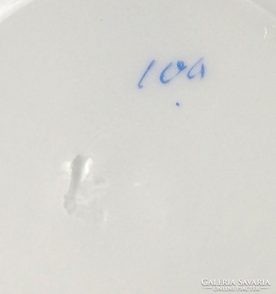 1H527 Régi Aquincum porcelán kávéscsésze
