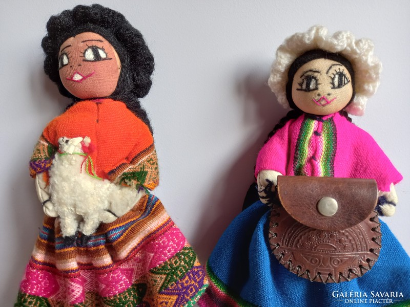 Authentic Peruvian handmade dolls