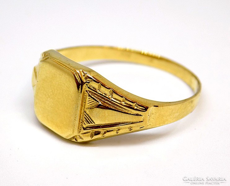 Arany pecsétgyűrű (ZAL-Au70838)