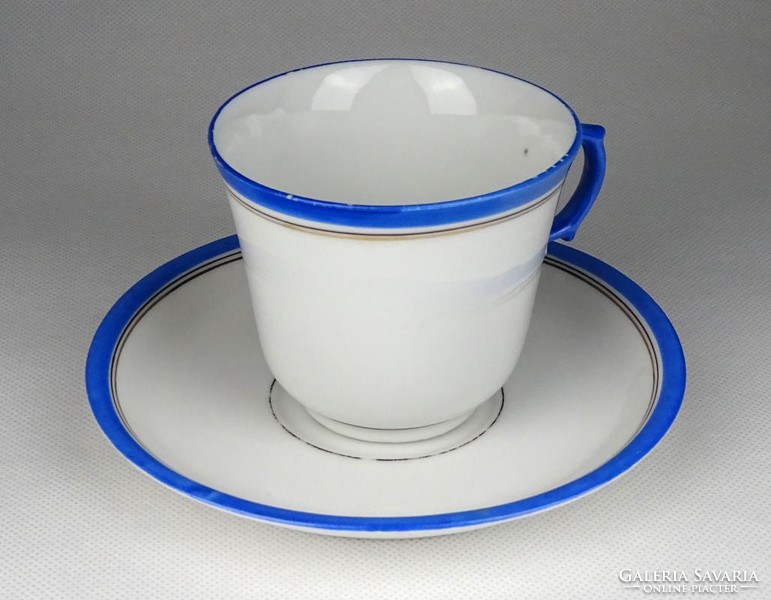 1H527 old aquincum porcelain coffee cup