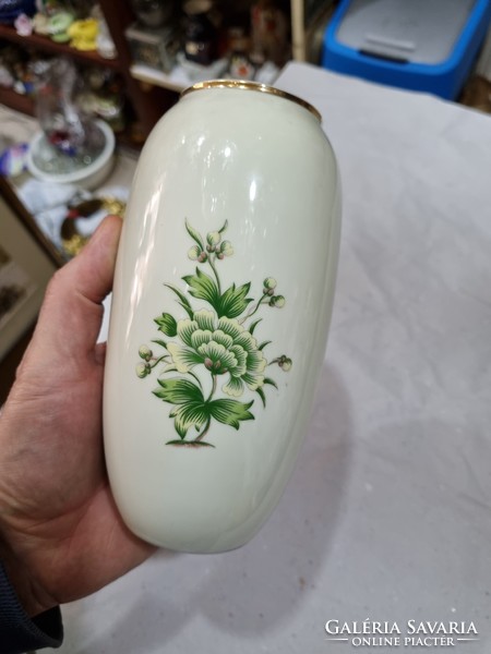 Hollóházi porcelán váza